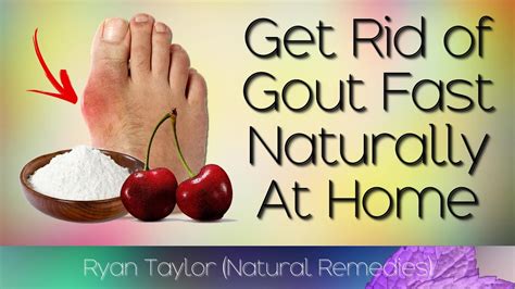 natural remedies for gout in foot.